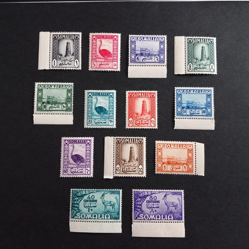 Somalia afis 1950 - afis, soggetti