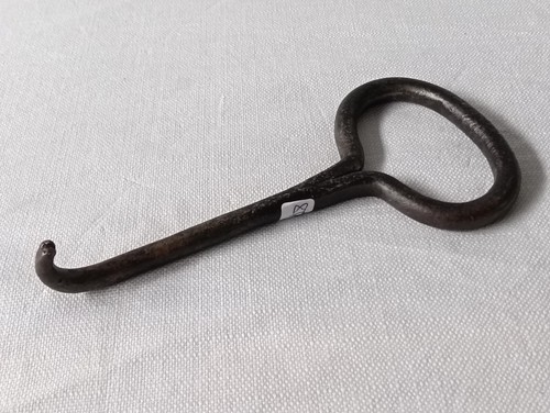 Antico uncino gancio tiraballe - antico,