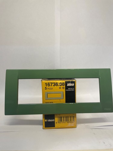 Vimar placca moduli metallo - 6,