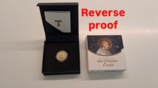 REVERSE PROOF moneta 2 euro