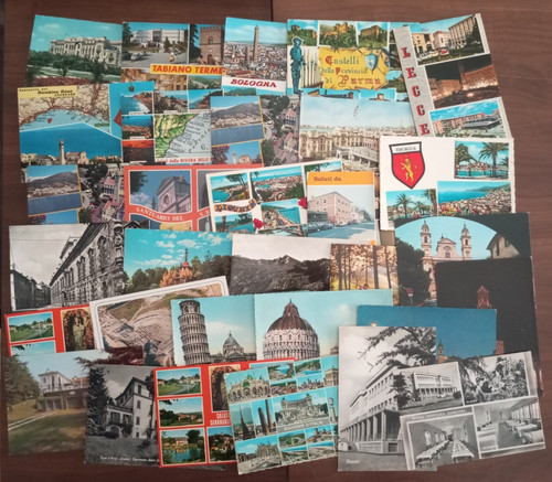 Lotto cartoline italia - lotto,