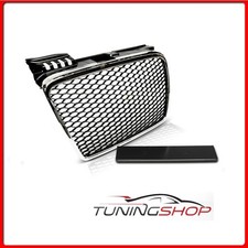 GRAU22 GRIGLIA CALANDRA ANTERIORE AUDI A4 (B7) RS-TYPE 11/04/2003-2008 CROMATO T