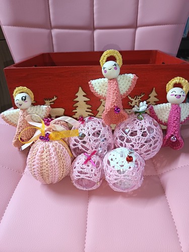 Set rosa decorazioni pet - rosa,
