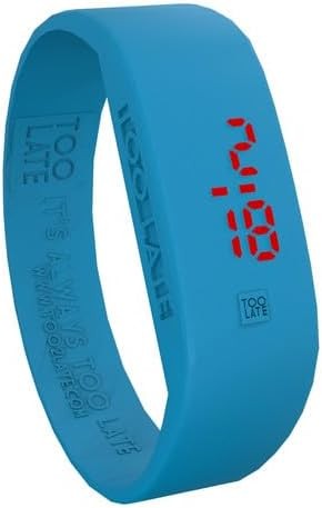 Too late orologio azzurro - too,