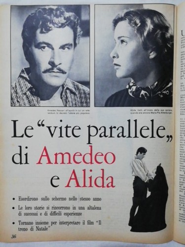 Amedeo nazzari alida valli - alida,