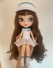 Bambola Blythe capelli castani