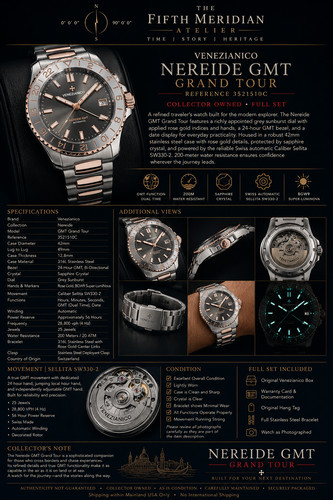 Venezianico nereide gmt grand - nereide,