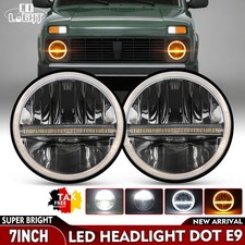 Per Lada Niva 7'' Faro LED