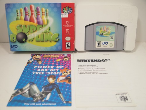 Super bowling n64 carrello - bowling,