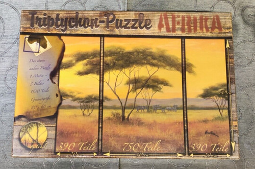 Trittico puzzle africa pezzi - trittico,