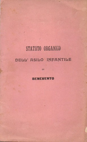 Statuto organico dell'Asilo