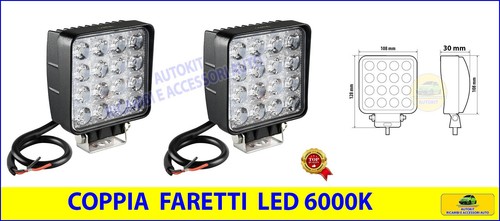 Fari led anteriori universali - fari,