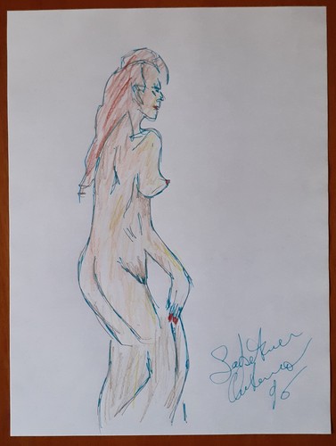 Quadri disegno donna nuda - nuda, nudo