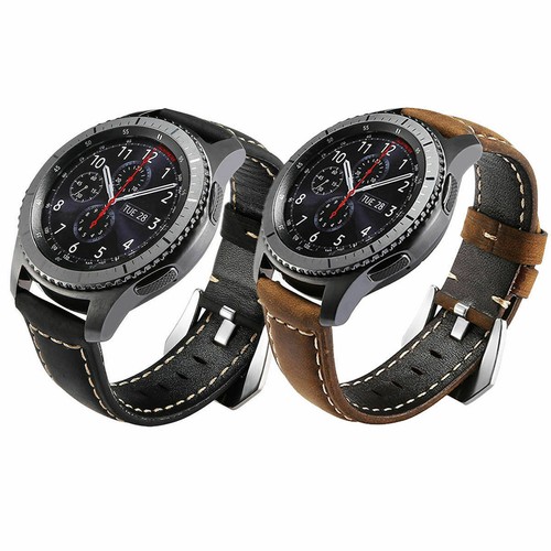 Genuine leather strap watch - leather,