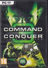 COMMAND & CONQUER TIBERIUM WARS PC Retro Game 2 Dischi Ottimi M10101