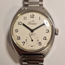 Orologio Perseo FS Assegnato Railking Ferrovie Vintage Manuale Unitas 6325