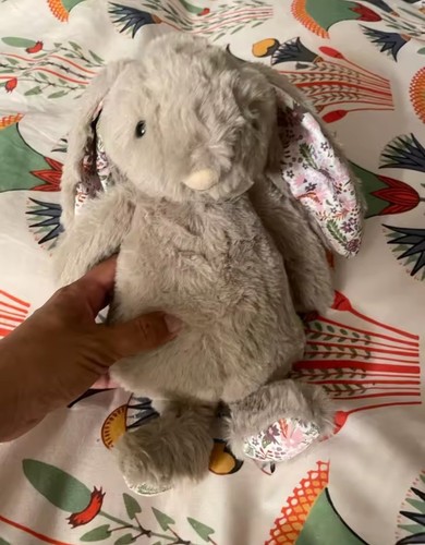 Jellycat blossom silver bunny - blossom,
