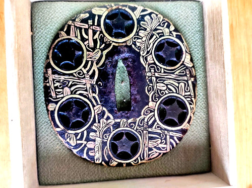 Tsuba katana wakizashi fer - tsuba,