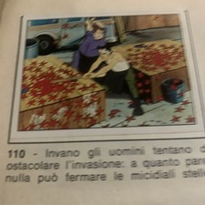 FIGURINA N.110    DALTANIOUS  ALBUM PANINI 1981 ORIGINALE OTTIMA DA RECUPERO