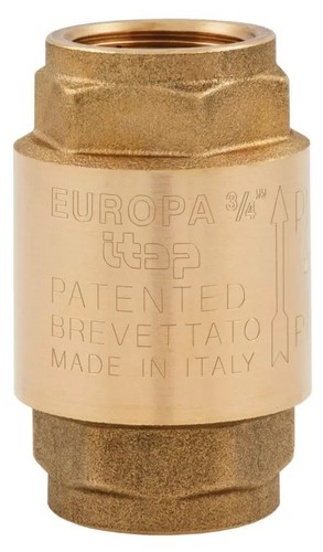Valvola ritegno non ritorno - non,