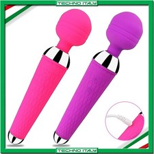 ✅MASSAGGIATORE CLITORIDE VIBRATORE VAGINALE DILDO ANALE DONNA VIBRANTE 20CM J75✅