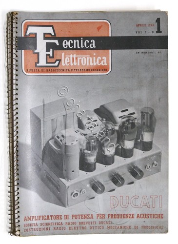 Tecnica elettronica rivista - tecnica, di