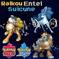 Shiny Suicune Entei Raikou