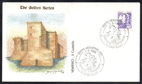 Fdc 1988 castelli italia - 1988,