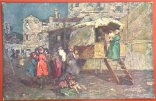 Beppe Ciardi: « Una carovana di Zingari » - PITTORE ITALIANO (1875-1932)