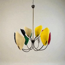 lampadario vintage anni 70 In