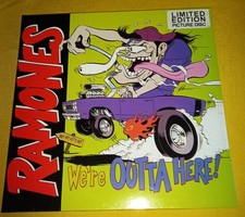 Doppel LP Ramones We're Outta