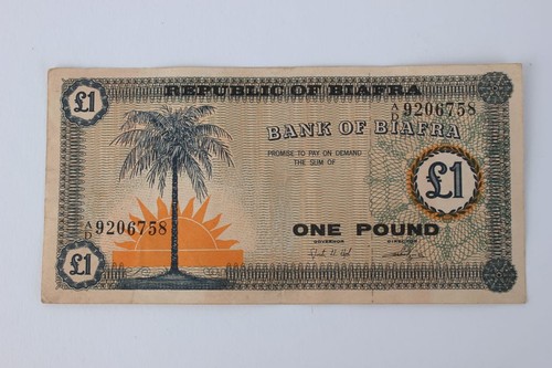 Biafra sterlina 1967 - sterlina,