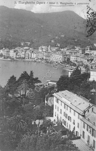 Cartolina santa margherita - santa,
