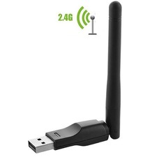 MINI ANTENNA WIFI WIRELESS WIFI INTERNET PC COMPATIBILE CON ICECRYPT DREAMBOX