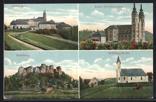 Banz staffelstein - ak, /