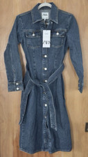 Abito camicia denim Zara The