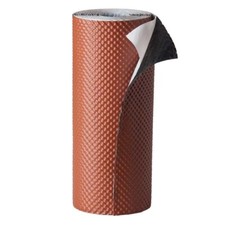 BANDA ADESIVA IN ALLUMINIO BUGNATO IMPERMEABILE RESISTENTE UV 5 METRI H.30 cm