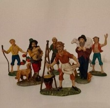 Lotto 6 Statuine Presepe Italy