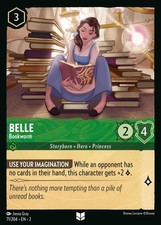 Belle, Bookworm - FOIL - Rise of the Floodborn - Lorcana TCG