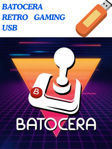 Batocera retro gaming usb - gaming,