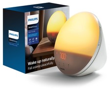 Philips SmartSleep Luce di Sveglia, Simulazione Colorata di Alba e Tramonto, 5 Na...