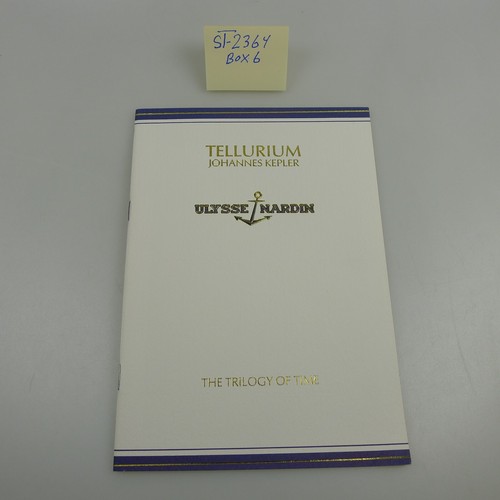 Libretto ulysse nardin - ulysse,