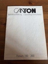 Canton speaker fonum 150 200 - canton,