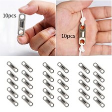 10 pezzi di pesca Swivels a