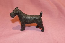Metal Airedale Terrier Dog Figure