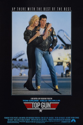 Top gun affiche cinéma - top,