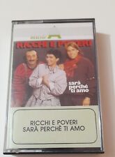 Ricchi E Poveri Sara Perché Ti Amo Musicassetta Baby Record 1981 Come Nuova ...