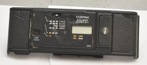 Contax data back quartz 4 - data, d-4