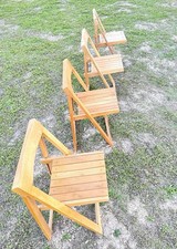 Set sedie pieghevoli stile - sedie,