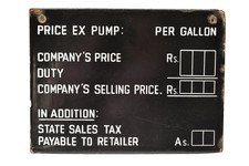 Vintage Pompa Benzina